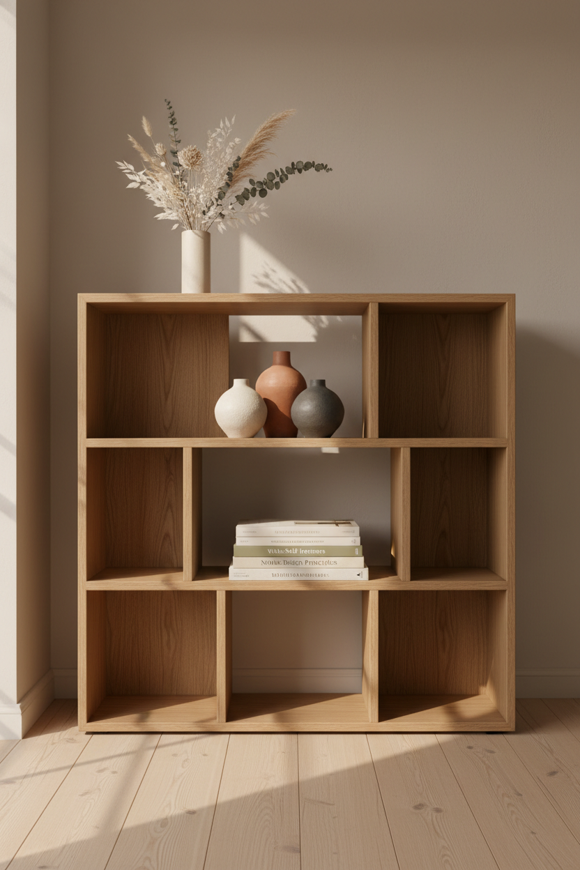 Shelving Rack - Japandi Style