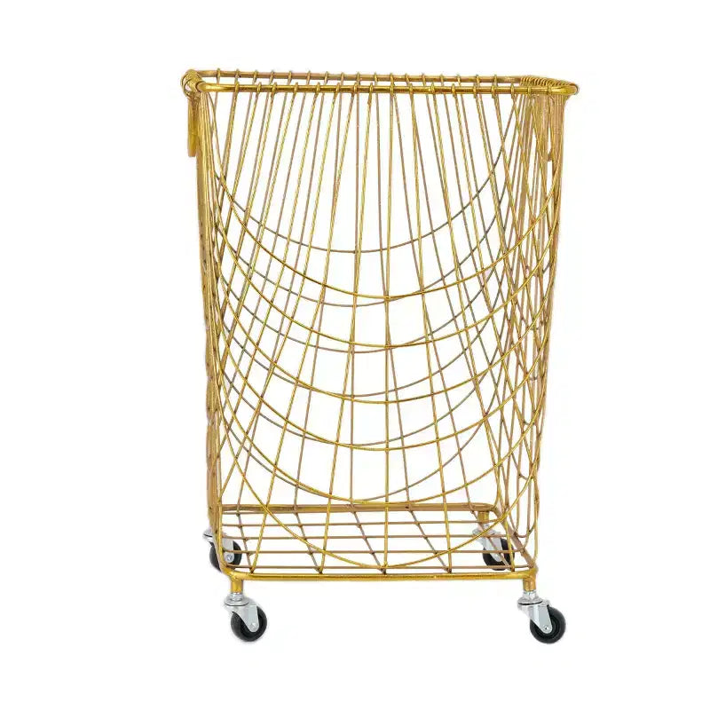 Iron Storage Cart Gold - Olivia & May