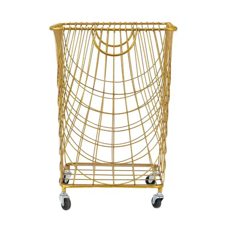 Iron Storage Cart Gold - Olivia & May