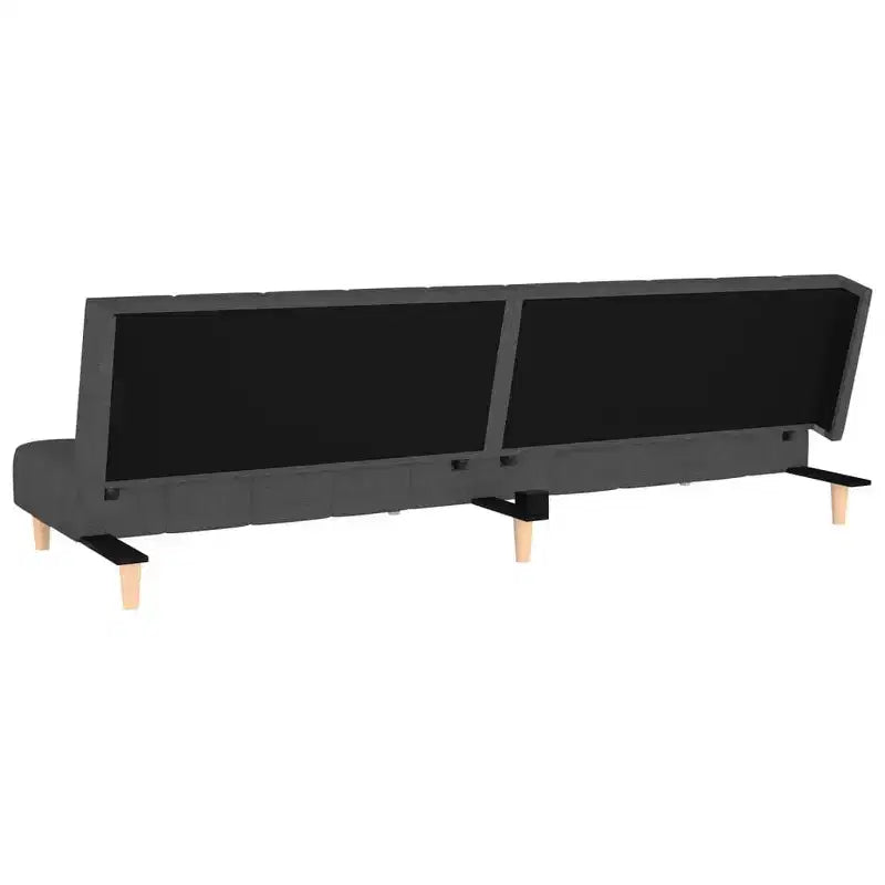 2-Seater Sofa Bed Accent Upholstered Loveseat Sleeper Couch Fabric