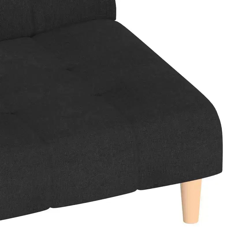 2-Seater Sofa Bed Accent Upholstered Loveseat Sleeper Couch Fabric