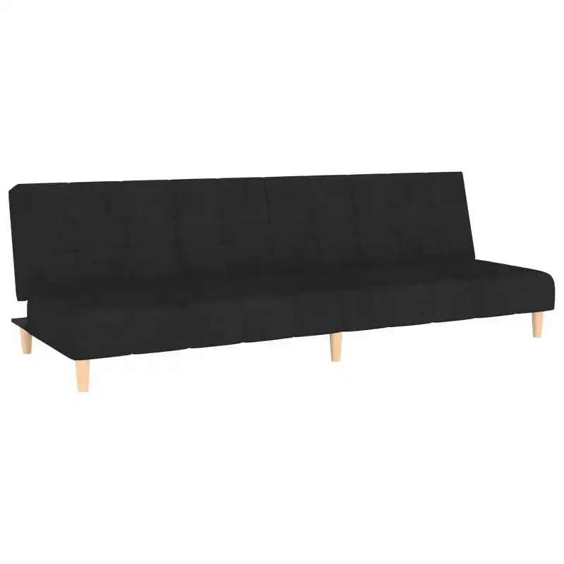 vidaXL 2-Seater Sofa Bed Accent Upholstered Loveseat Sleeper Couch Fabric