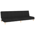 vidaXL 2-Seater Sofa Bed Accent Upholstered Loveseat Sleeper Couch Fabric