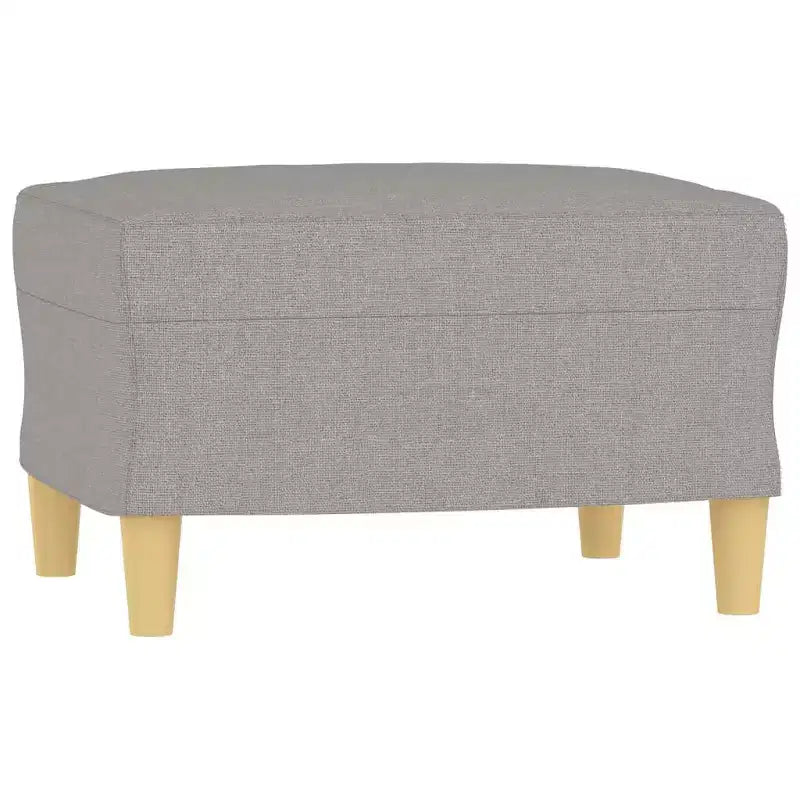 Sofa Chair Accent Upholstered Single Sofa Chair with Footstool Fabric