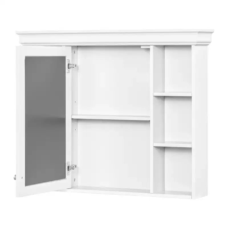 36 Bathroom Vanity Sink Combo, Bathroom Mirror Cabinet with Adjustable Shelf, Bathroom storage Cabinet with Drawers