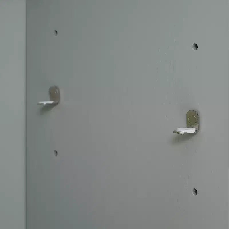 3pc Harper Entryway Set with 3 Pantry Closets Gray