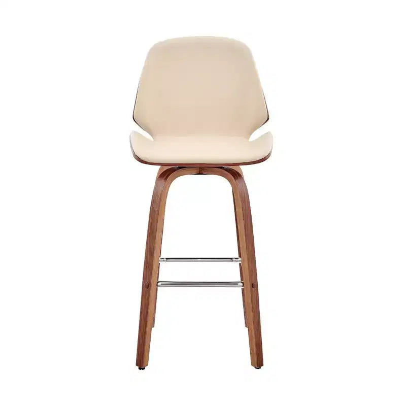 26 Arabela Counter Height Barstool with Leather Seat