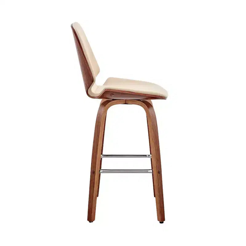 26 Arabela Counter Height Barstool with Leather Seat