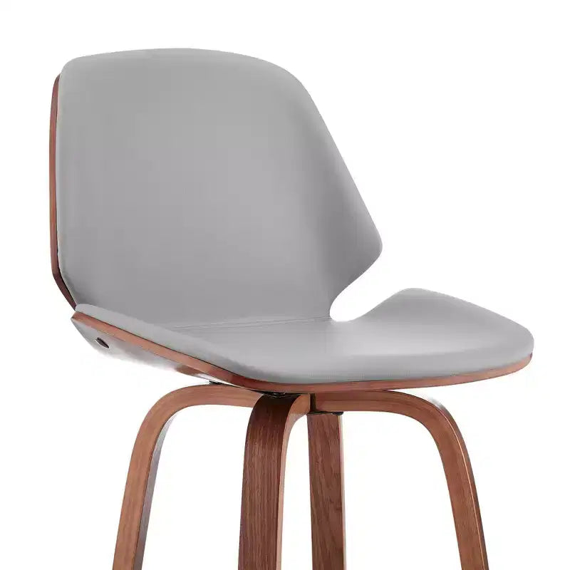 26 Arabela Counter Height Barstool with Leather Seat